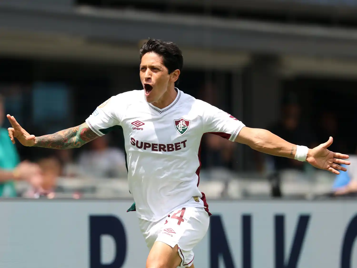 Germán Cano anotó el primer gol del Fluminense ante Inter
