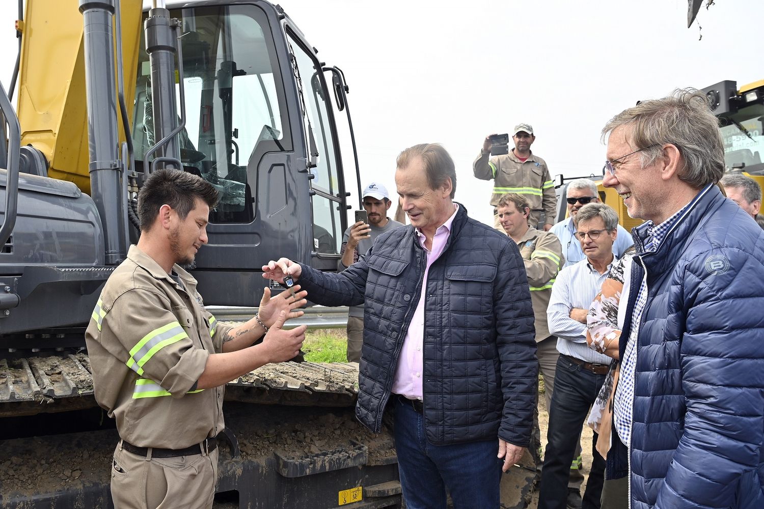 Bordet y Bahillo inauguraron la readecuación del camino que une las rutas 127 y 12