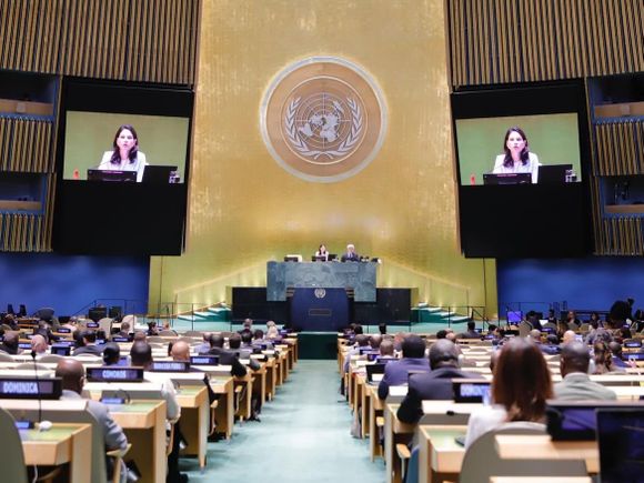 Asamblea General de la ONU apoya un futuro Estado palestino pero sin Hamás