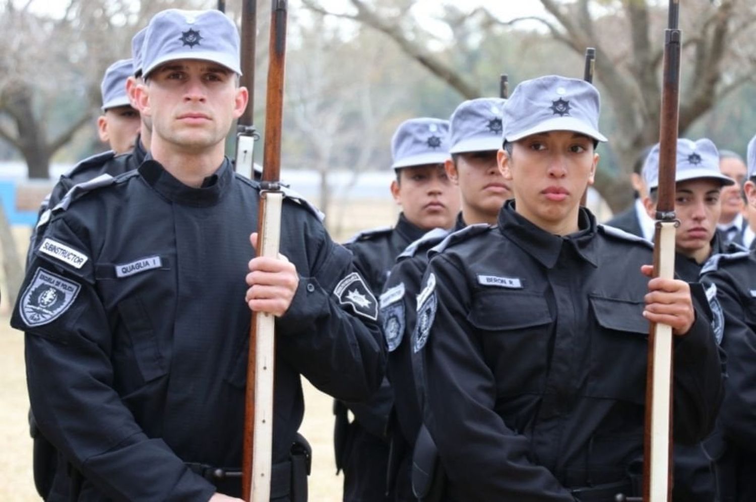 Brilloni insistió en que no hay que entrenar solamente al funcionario de élite, sino que hay que fortalecer al policía de la calle. Foto: Gentileza