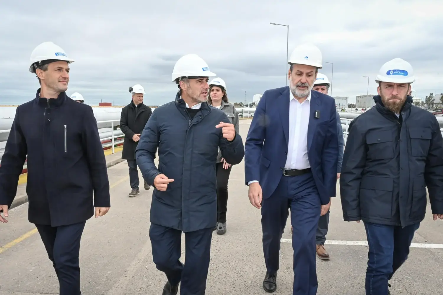 Recorrieron el Consorcio de Gestión del Puerto.