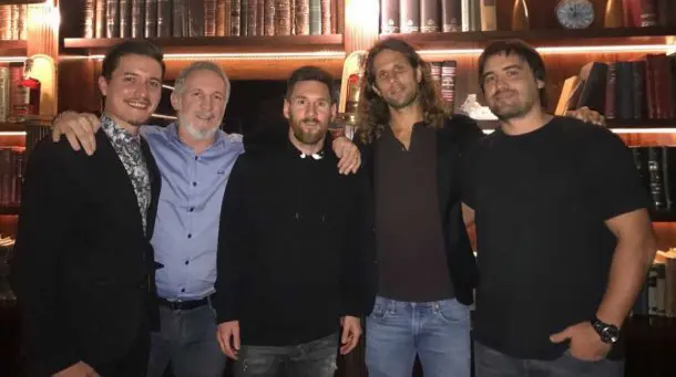Messi, música y cocktails en Recoleta