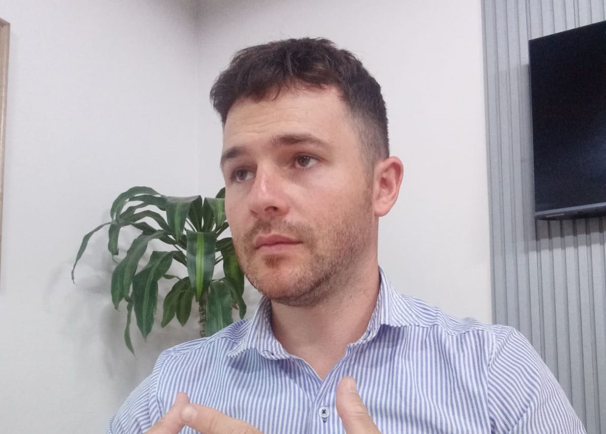 Javier Barrios, integrante de la Mesa de la Juventud Radical Santafesina.