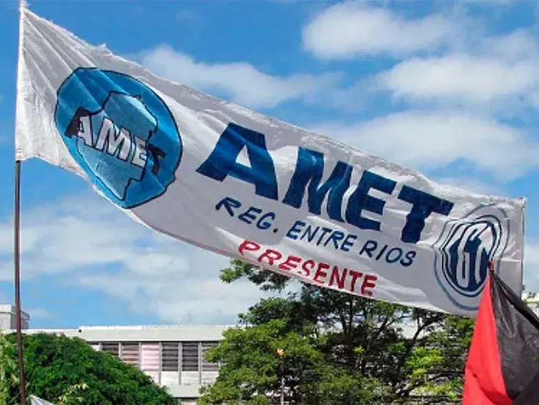 AMET se suma a la medida de AGMER y se adhiere al paro de hoy miércoles