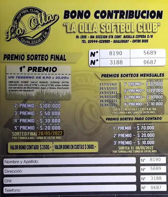 Voluntariado Gualeguay y La Olla, unidos por un fin solidario