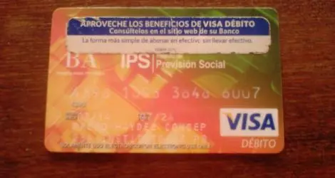 Se encontró tarjeta
