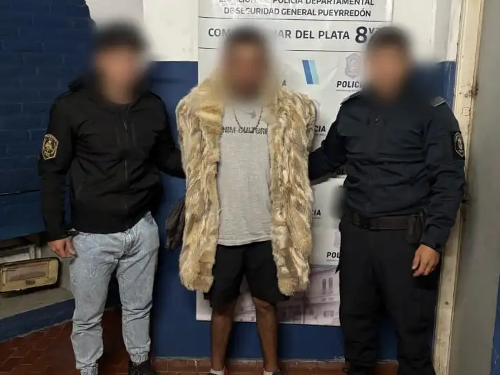 Junto a un cómplice había entrado a robar en dos viviendas de Chapadmalal.