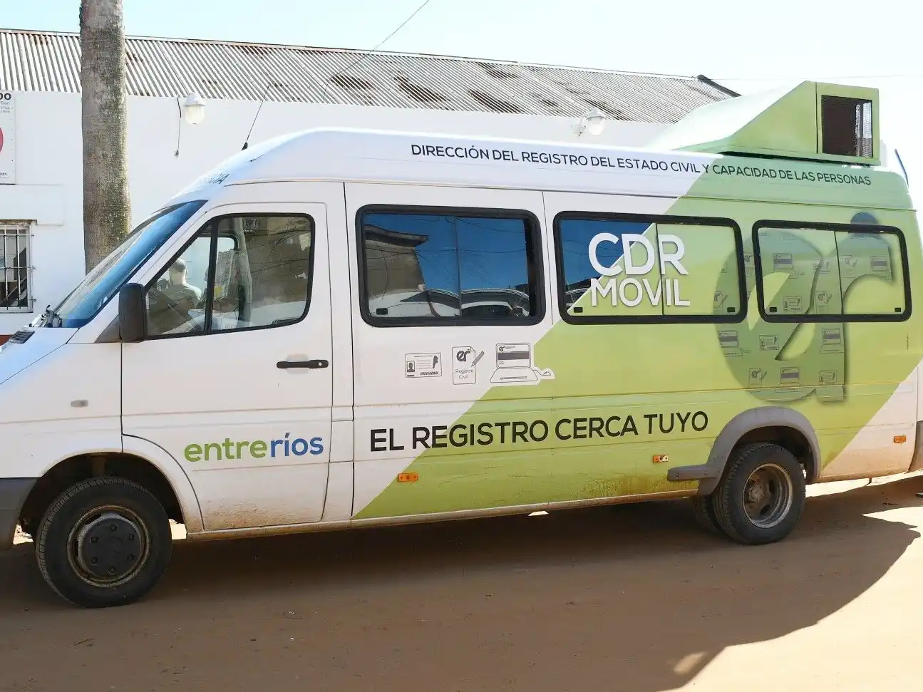 El Registro Civil Móvil estará en Concordia esta semana