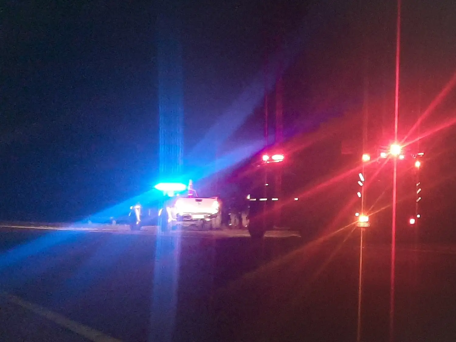 Un auto cayó al arroyo Sagastume: trasladaron a cuatro ocupantes al Hospital Centenario
