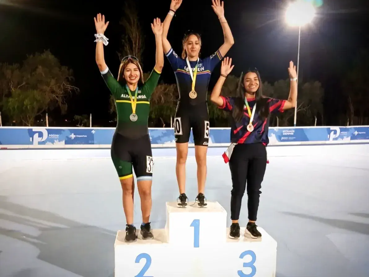 Aylen Torres fue medalla de bronce en San Juan. Quedó tercera en el nacional.
