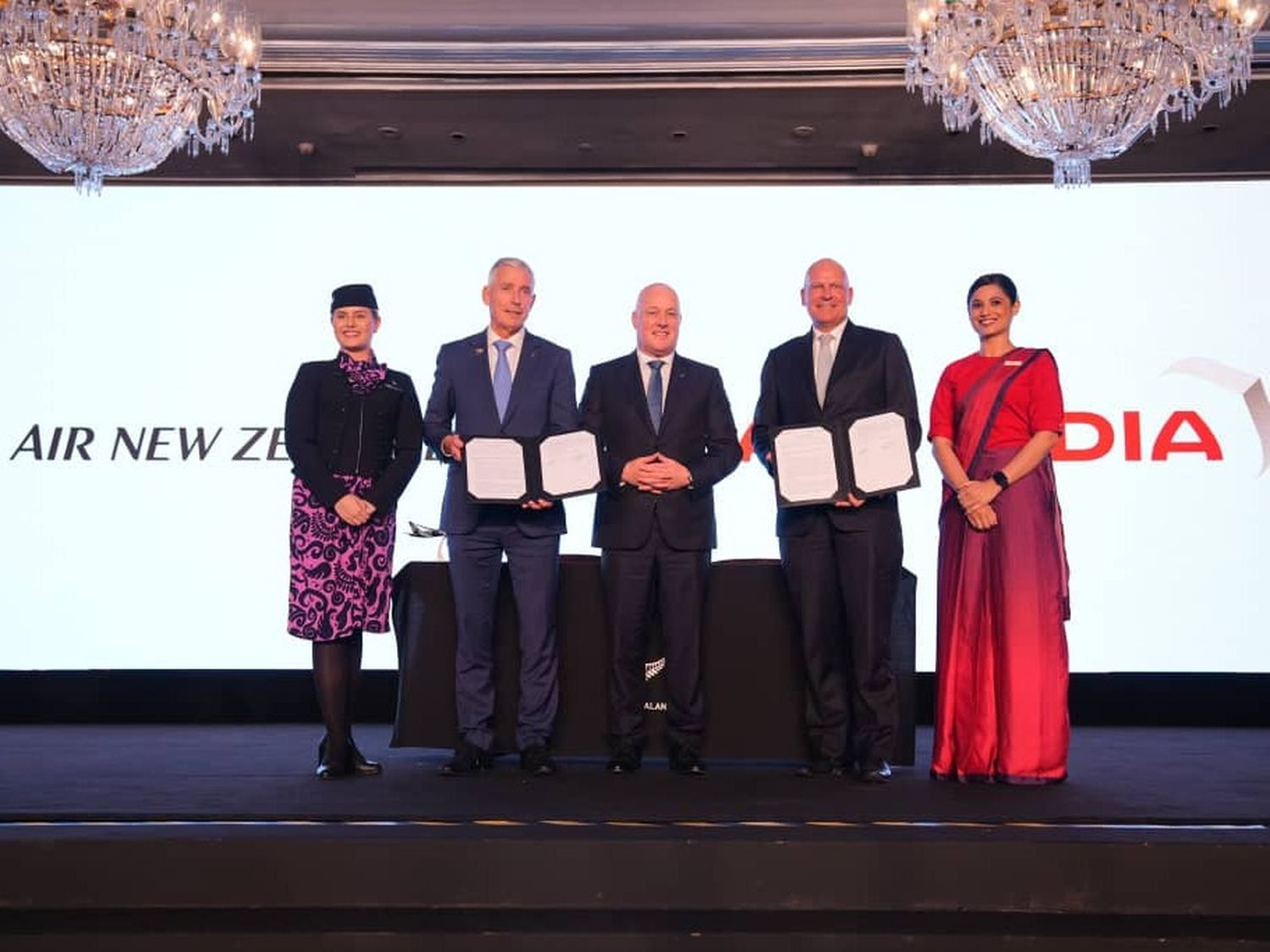 Air New Zealand y Air India firman un MoU para impulsar la conectividad entre la India y Nueva Zelanda