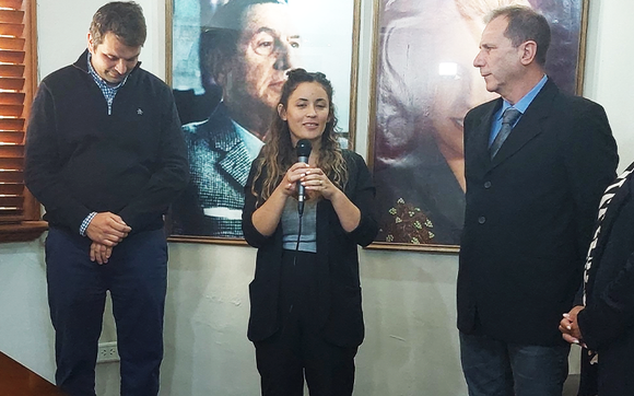 La jura de Viviana Costa en Asesoría Letrada