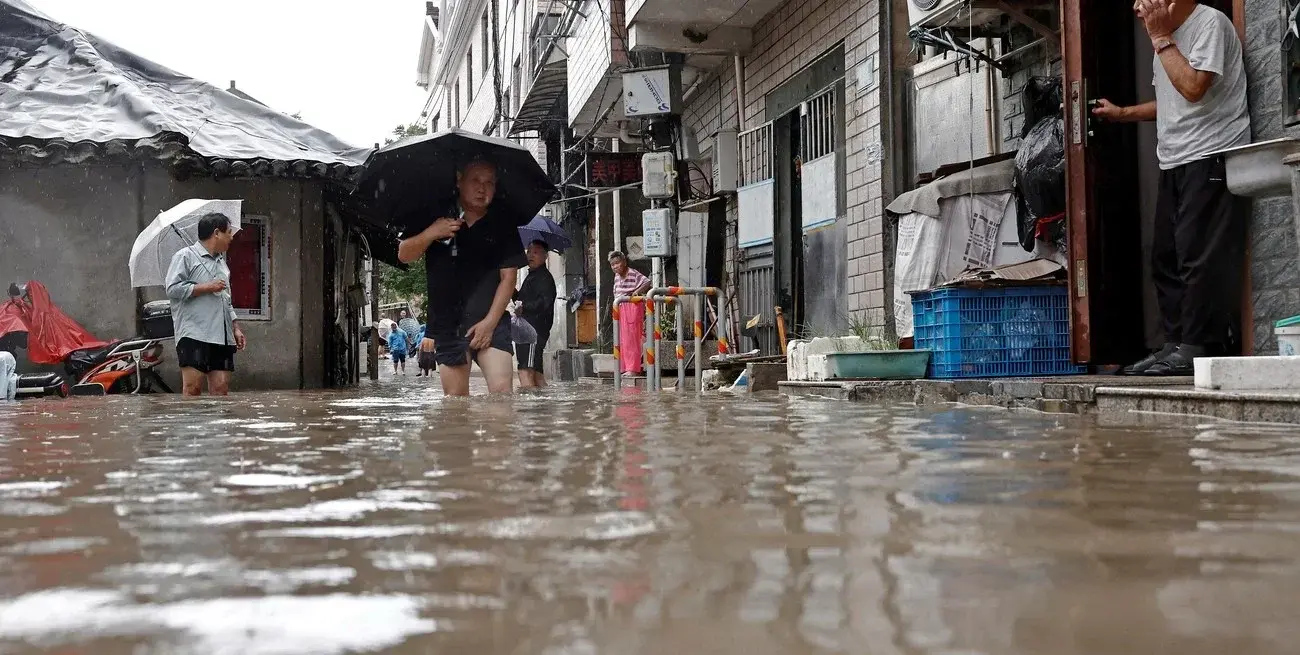 El ciclón provocó fuertes lluvias en distintas regiones del país.