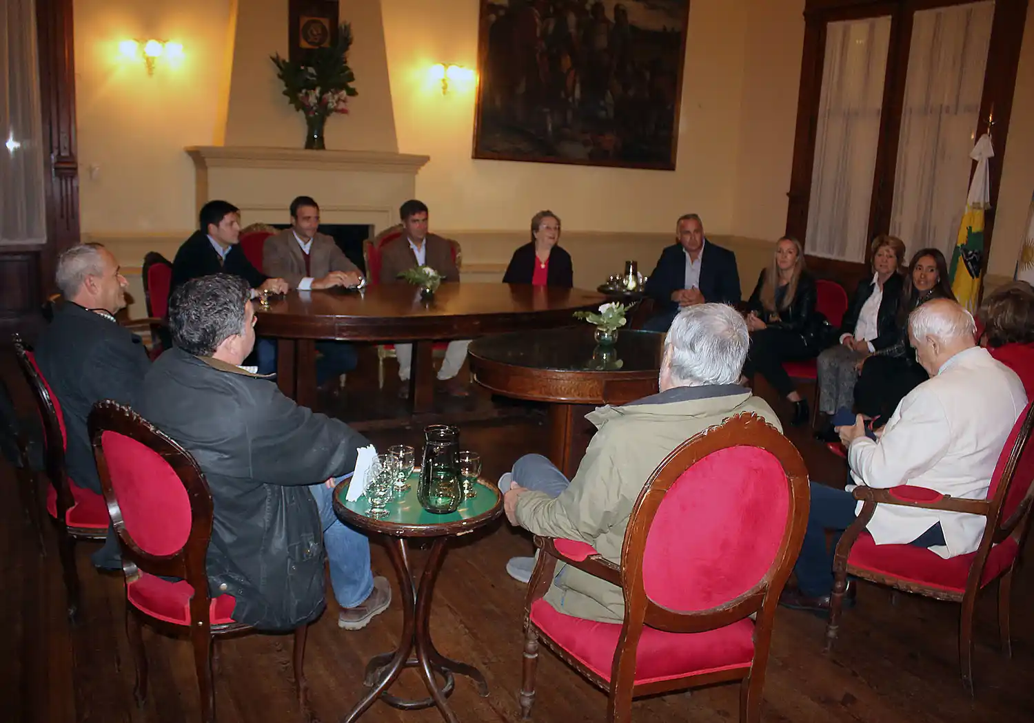 Se realizó una reunión de clubes sociales de la provincia