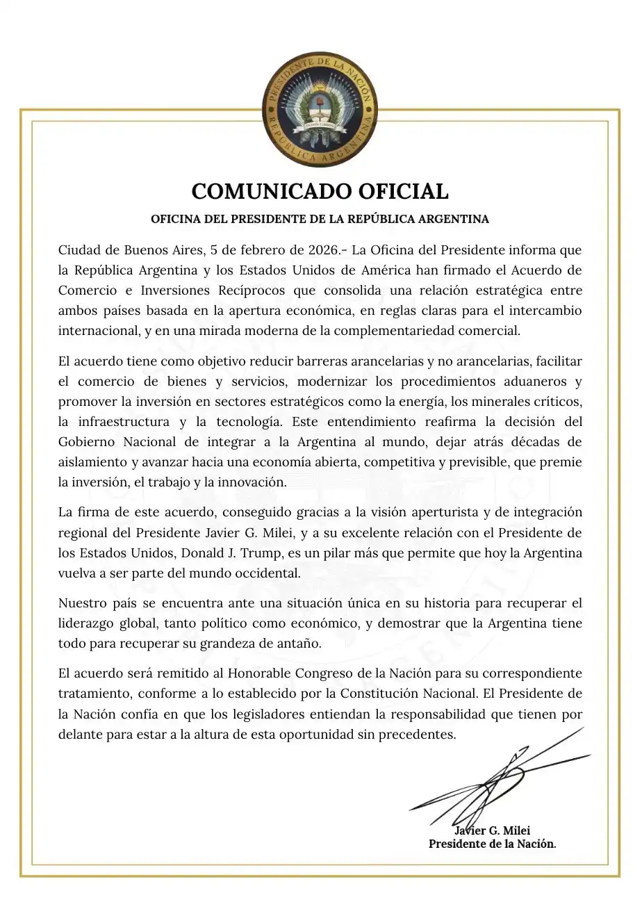 comunicado