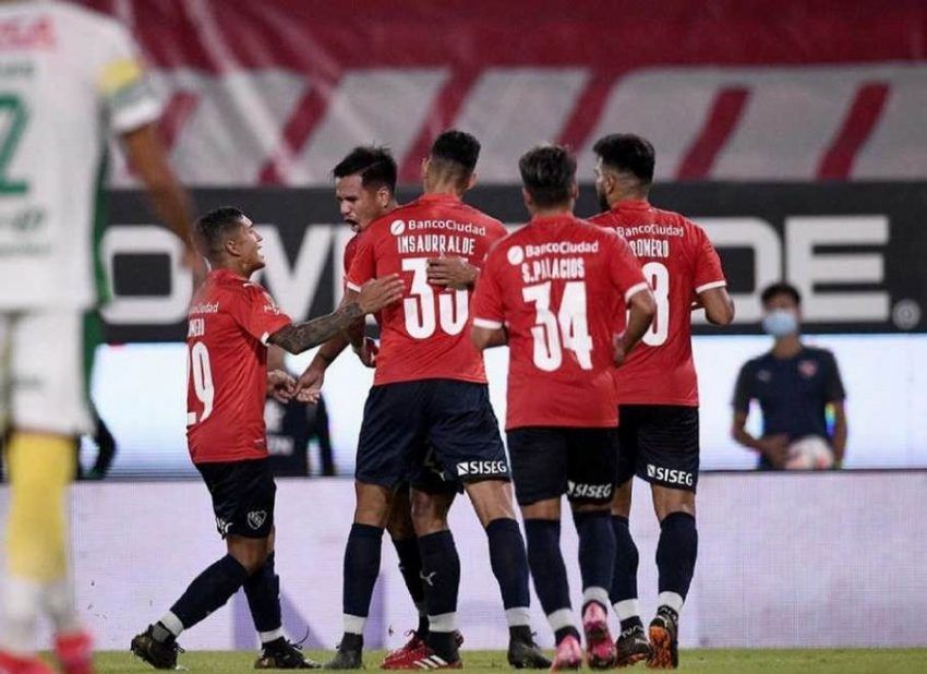 Barreto marcó su primer gol en Primera y le dio el triunfo al rojo