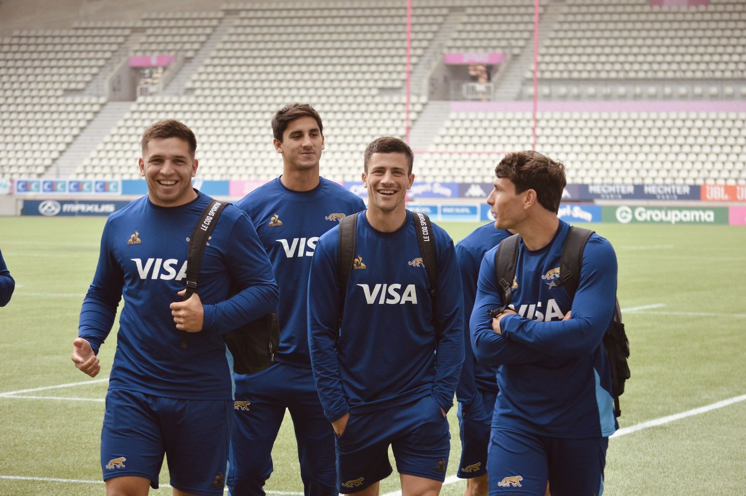 Los Pumas completarán su plantel hoy en Italia.