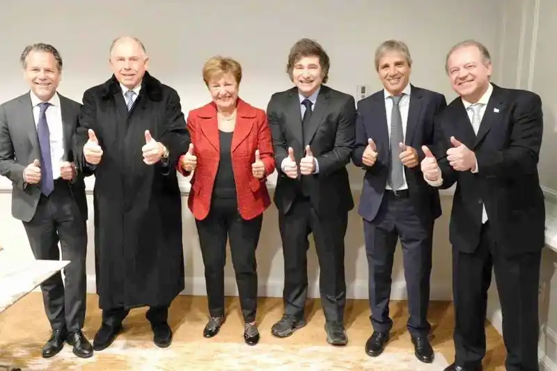 Georgieva tras reunirse con Milei: “Queremos
trabajar rápidamente en un nuevo programa”