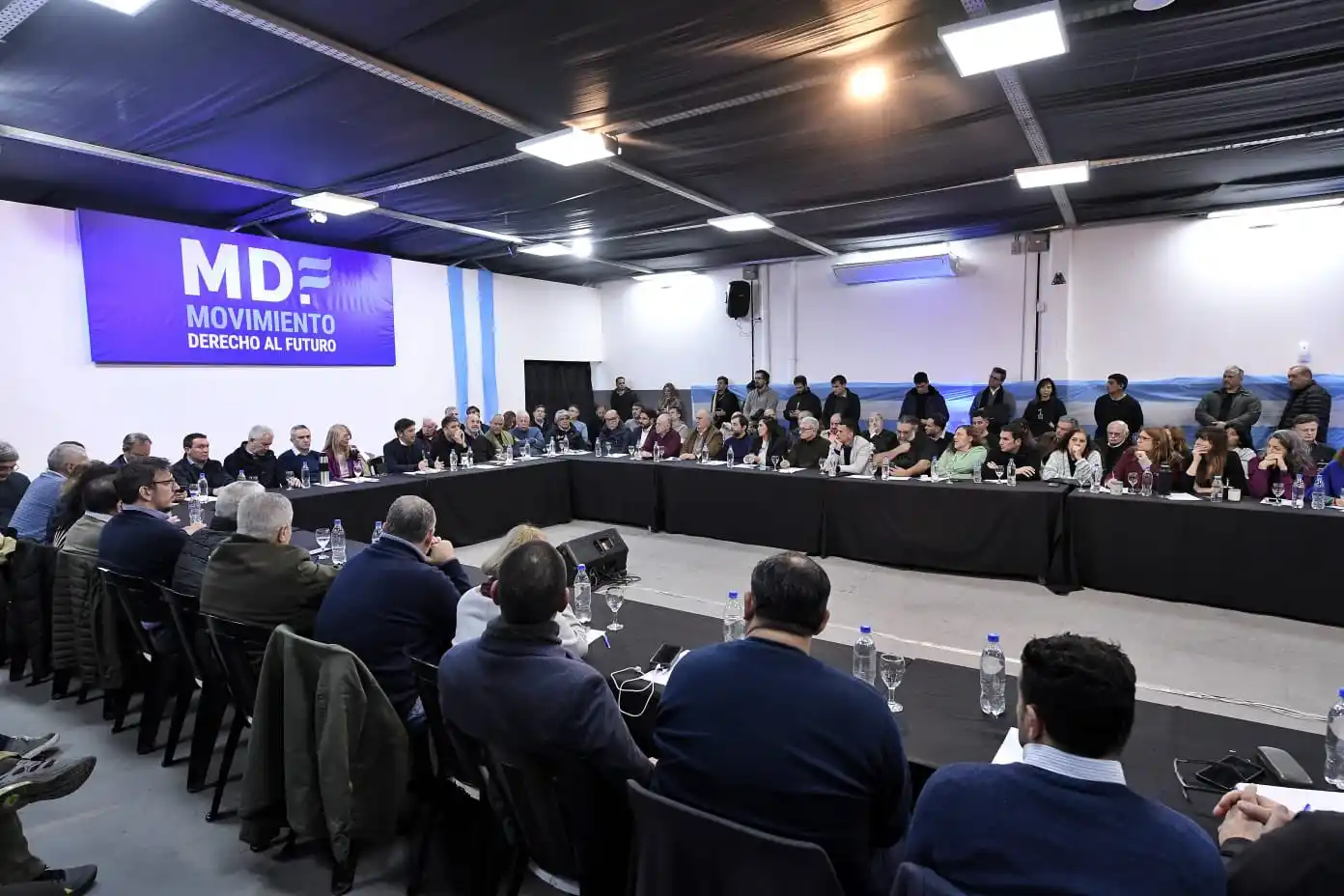 Kicillof se reunió con intendentes de su espacio en La Plata