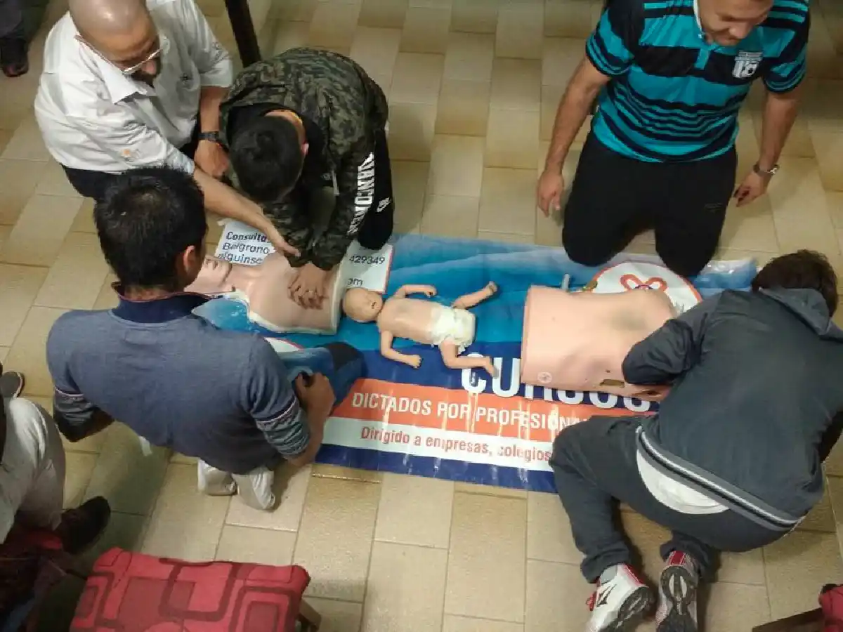    Comenzó curso de RCP en la sede de la Liga 