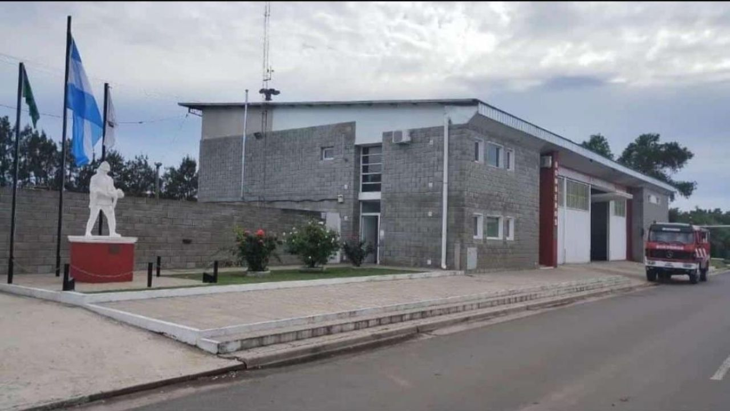 Central de Bomberos Voluntarios de Moquehuá.