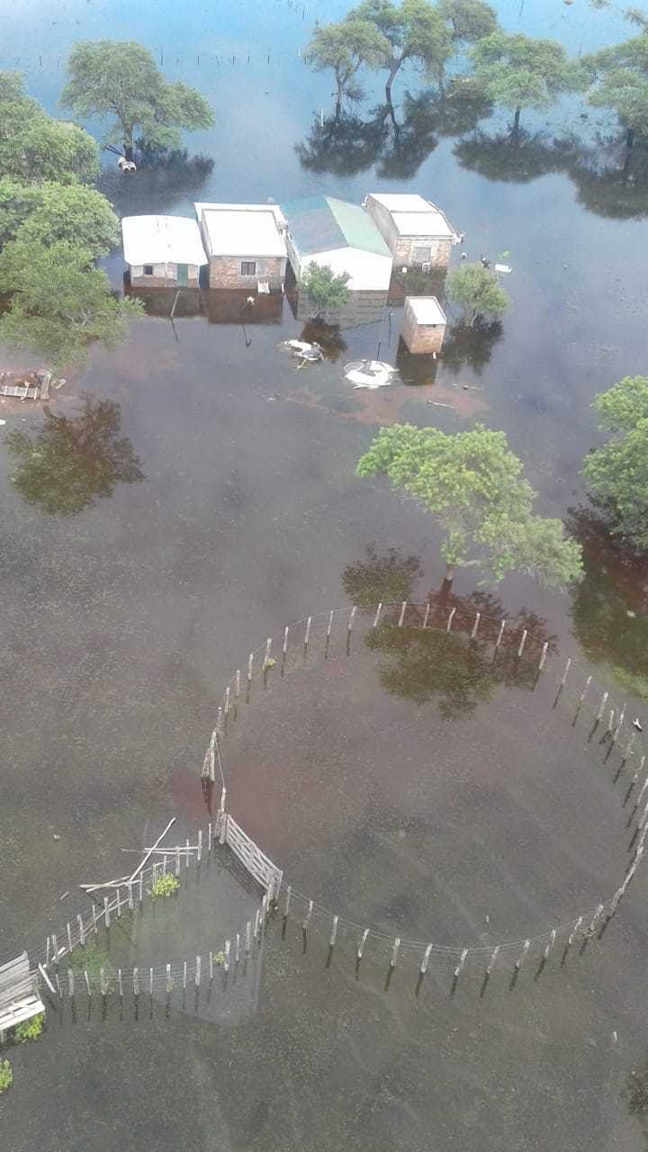 Inundaciones en distintas localidades del país