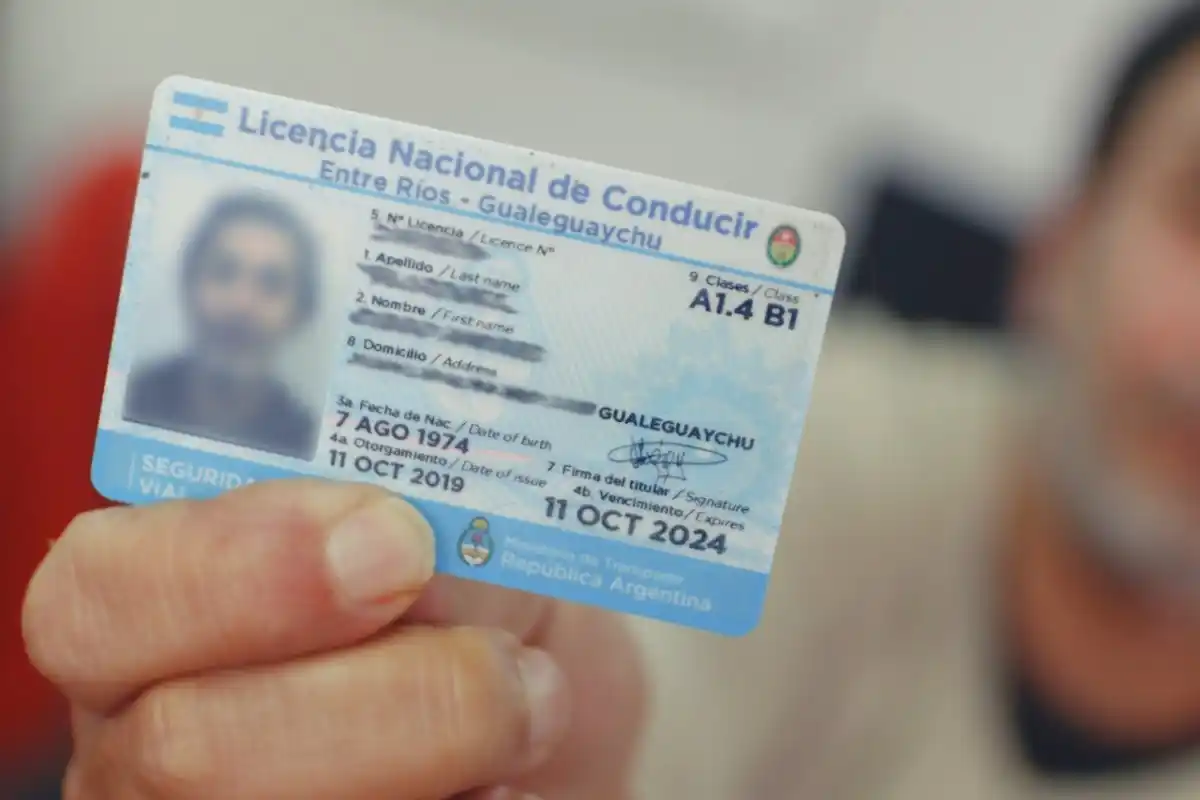 Porrogaron nuevamente los vencimientos de las Licencias Nacionales de Conducir