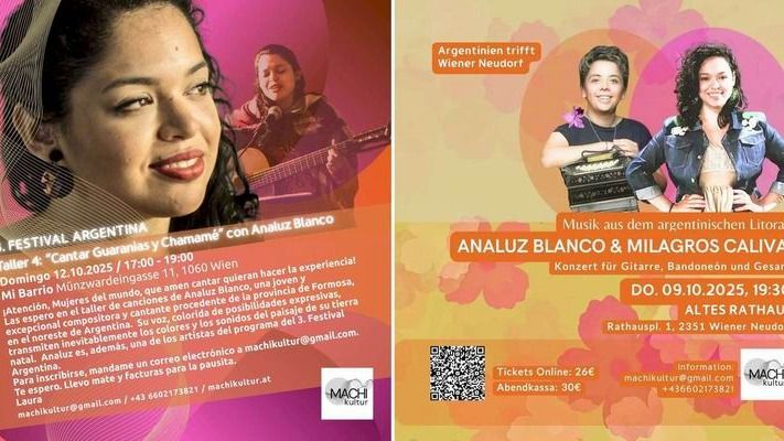 Analuz Blanco, embajadora cultural en Austria