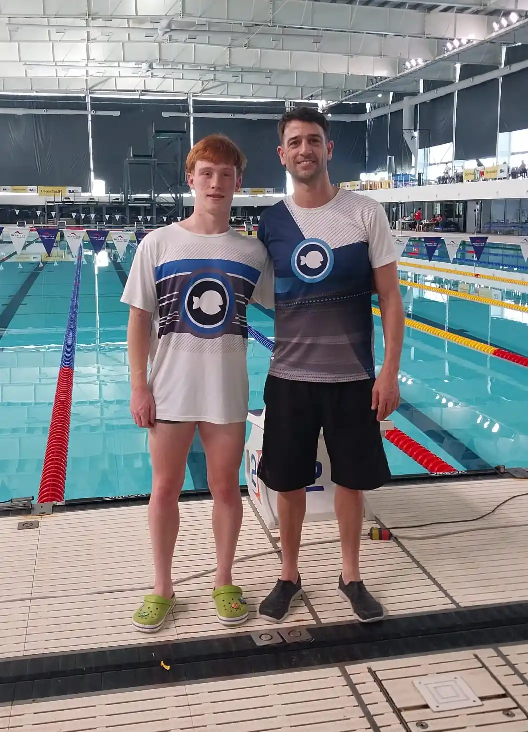 Tiziano Cristofaro compitió en el Nacional de juveniles