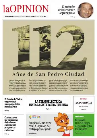 Portada de Edición N° 1425