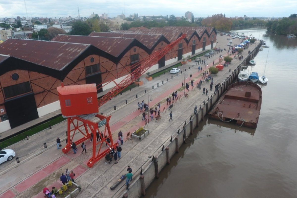 El renovado Paseo del Puerto quedó habilitado para ser disfrutado por todos