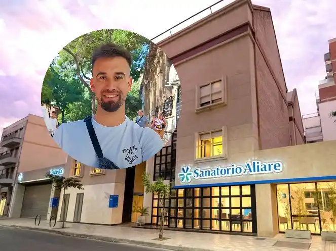 Enzo "Ruyer" Solera se encuentra internado en el Sanatorio Aliare, en Rosario.