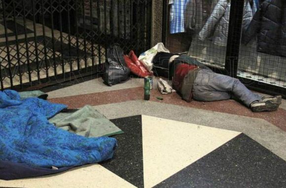 Para Cáritas, alrededor de 400 personas están en situación de calle permanente