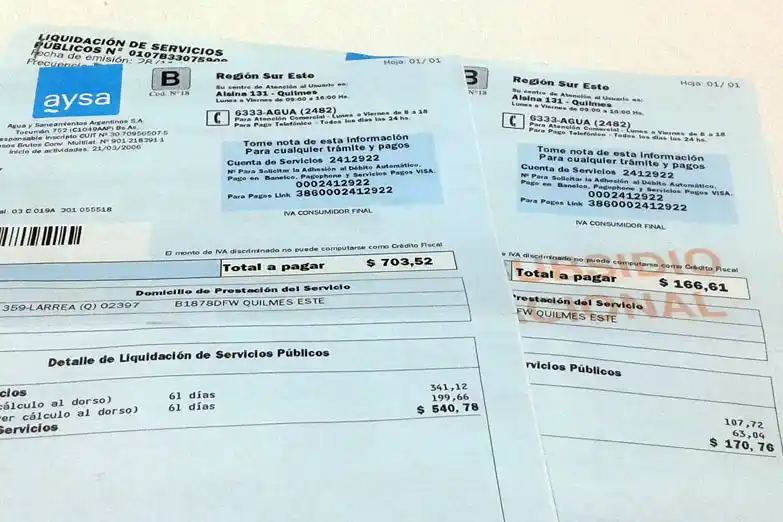 Golpe al bolsillo en el Día del Trabajador: Desde este martes rige un fuerte aumento del agua