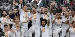 Real Madrid festejó en los  penales frente al Atlético