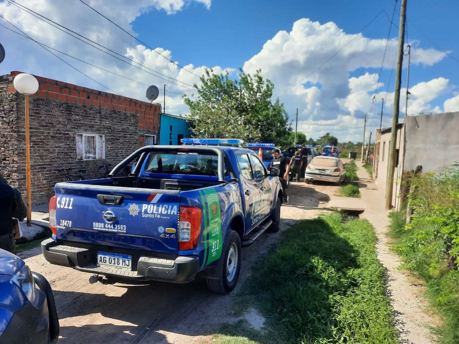 Megaoperativo de Los Pumas en Calchaquí.