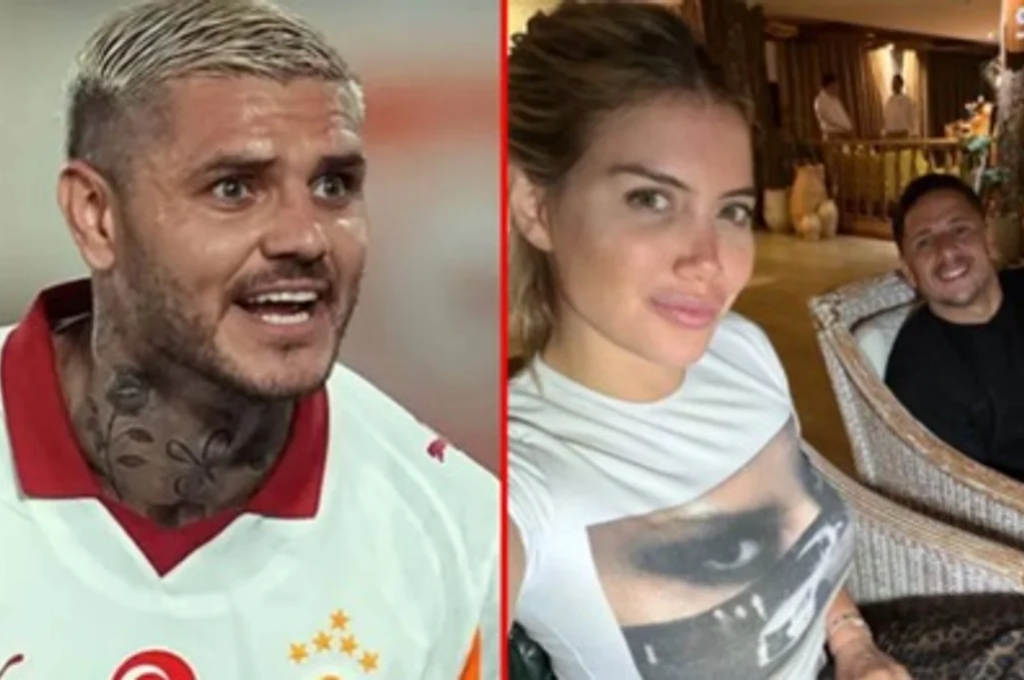 Mauro Icardi, Wanda Nara y Martín Migueles
Foto: Agencia Noticias Argentinas / redes