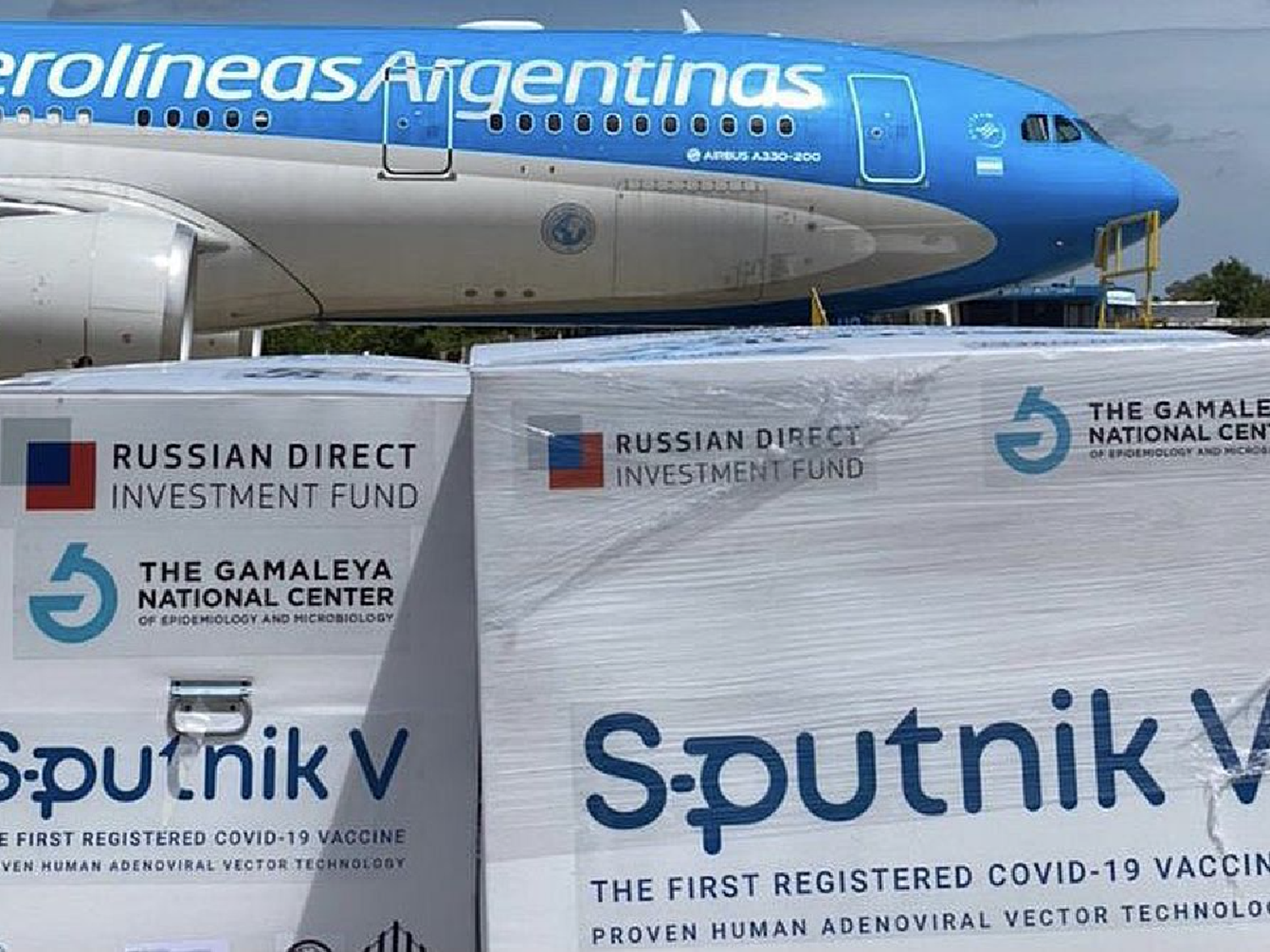 Argentina prepara el operativo para traer en tres vuelos un millón más de dosis de la vacuna Sputnik V