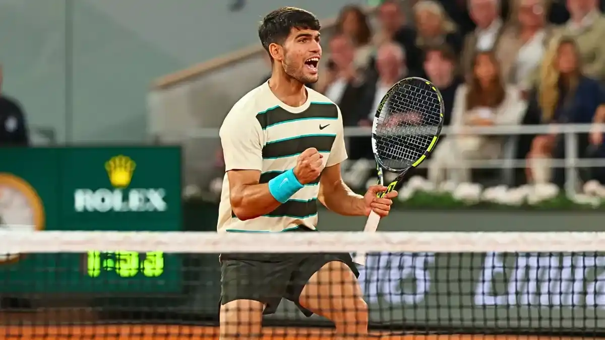 Carlos Alcaraz, finalista de Roland Garros