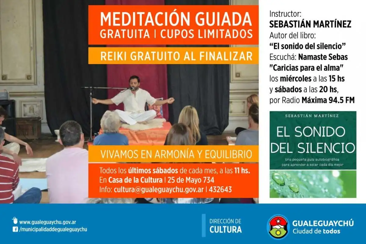 Meditaciones guiadas gratuitas en Cultura
