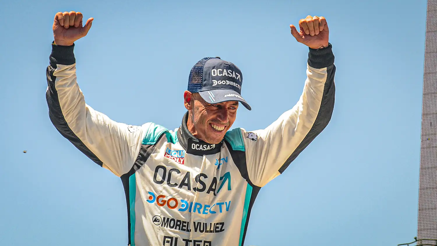 FOTO PRENSA APAT Leonel Pernía viene de ganar en Alta Gracia.