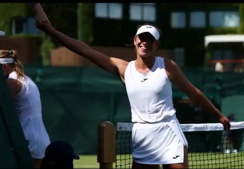 Solana Sierra sigue haciendo historia: pasó a tercera ronda en Wimbledon