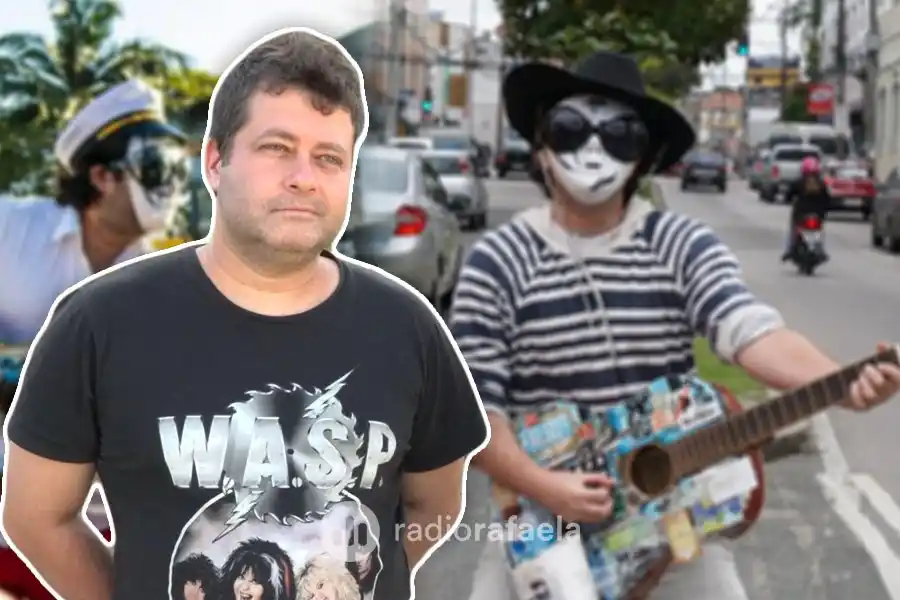 El artista Felipe Ricotta pasó por Rafaela: “Percibí que cuando hacía cosas en la calle conseguía llegar a más personas”