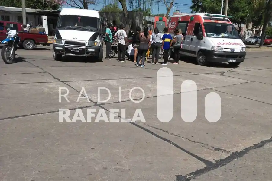 Personal del 107 en el lugar.