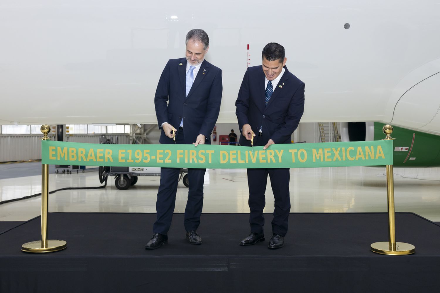 Mexicana de Aviación recibe su primer Embraer E195-E2