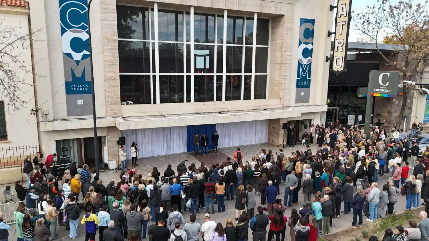 Este 25 de mayo, se completó la remodelación del Centro Cultural Municipal. Foto: MVT