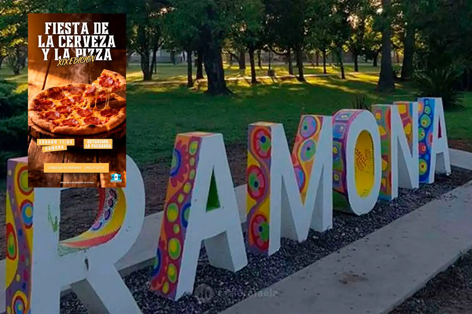 Federico Caglieris, integrante de la subcomisión de futbol organizadora del evento | Fin de semana de celebración en Ramona: nueva edición de la Fiesta de la Cerveza y la Pizza