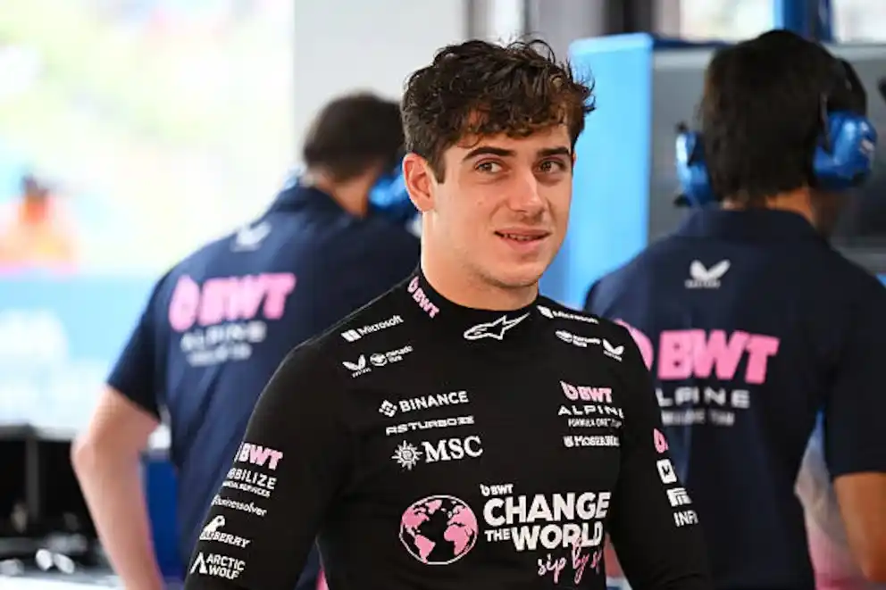 Franco Colapinto tiene motivos para ilusionarse de cara a la temporada 2026 (Foto: @AlpineF1Team)