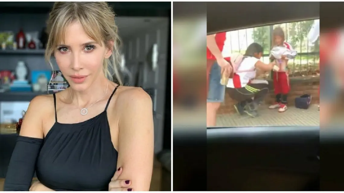Guille Valdés repudió a la mujer que le puso bengalas a un niño