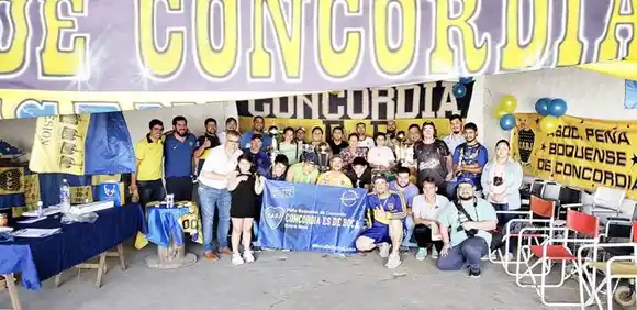 Dirigentes de Boca estuvieron en la ciudad